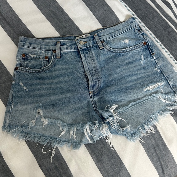 Agolde Parker Shorts in Swapmeet - Picture 3 of 5